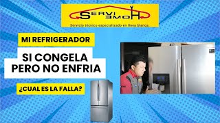 Refrigerador samsung NO ENFRIA como medir los sensores reparacion refrigerador samsung [upl. by Hollington]