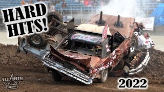 Demolition Derby HARD HITS 2022 [upl. by Nawiat]