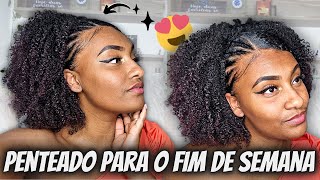 6 PENTEADOS FÁCEIS PARA CABELO CRESPO [upl. by Leiram]