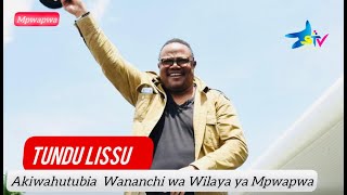 TUNDU LISSU AKIWAHUHUBIA WANANCHI WA WILAYA YA MPWAPWA [upl. by Bo]