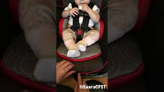 Installing ForwardFacing Car Seat with LATCH System [upl. by Nednal]