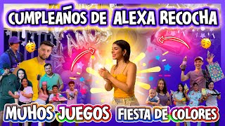 LOS CUMPLEAÑOS DE ALEXA RECOCHA🎂💜🎉 FAMILIA RECOCHA [upl. by Terrie]