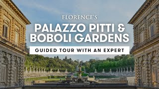 Florences Palazzo Pitti amp Boboli Gardens  Guided Tour [upl. by Eimirej]