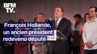 François Hollande un ancien président redevenu député [upl. by Nannerb]