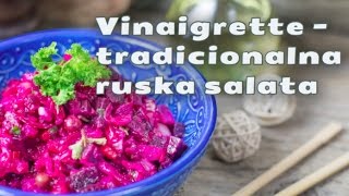 Vinaigrette  tradicionalna ruska salata Posni  veganski recepti [upl. by Ettenel338]