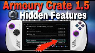 Asus Rog Ally amp X NEW UI  Armoury Crate 15 What you need To Know [upl. by Nnayt]