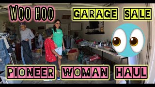 GARAGE SALE  PIONEER WOMAN HAUL [upl. by Cod]