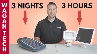 Solar  LED Floodlight 2000 RC  Whats in the Box An UnBoxing of the 85899 [upl. by Ajnot]