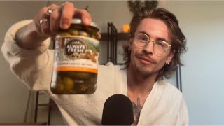 ASMR Eating Pickles  Intense Crunchy Sounds [upl. by Fabien]