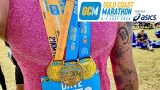 The Gold Coast Marathon Double  Journey of a Slow Runner [upl. by Pelage]