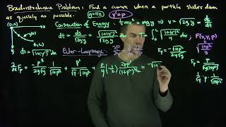 The Solution to the Brachistochrone Problem [upl. by Smail]