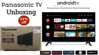 Panasonic 43 inch Android LED TV Unboxing [upl. by Haliak635]