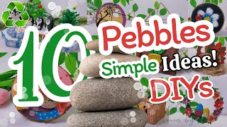 Transforming Pebbles 10 SUPER GENIUS Recycling Ideas That You Can Sell That Will Amaze You ♻️ diy [upl. by Aderfla874]