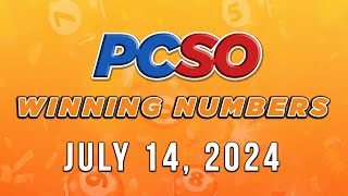 P49M Jackpot Ultra Lotto 658 2D 3D and Superlotto 649  July 14 2024 [upl. by Elmajian]