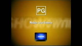 Showtime  PG classification warning December 1995 [upl. by Ahsinom]