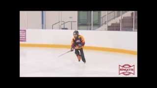 Ringette Ontario Skills Matrix Drills Video 16 Edge Control [upl. by Anitsej]