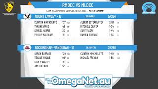 RockinghamMandurah  1s v Mount Lawley  1s [upl. by Cirri]