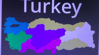 Turkey Geography  Regions of Turkey [upl. by Trager445]