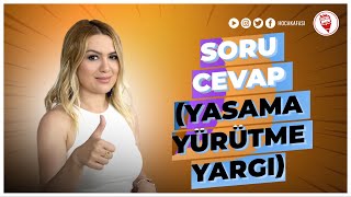 3 Soru Cevap YasamaYürütmeYargı  Esra Özkan Karaoğlu KPSS VATANDAŞLIK 2022 [upl. by Namar285]