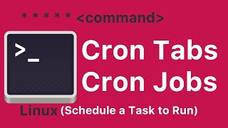 Task Scheduling in Linux  CronTab Command and How to CreateUse a Cron Job [upl. by Nesmat]