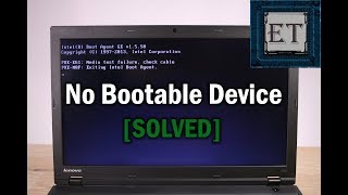 How to Fix Media Test Failure Check cable No Bootable Device Boot Device Not Found [upl. by Dorena]