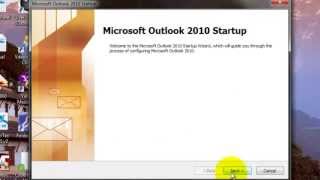 How to configure Microsoft Outlook 2010 Hindi [upl. by Aeuhsoj]