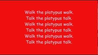 Phineas And Ferb  The Platypus Walk Lyrics HD  HQ [upl. by Suirtemid]