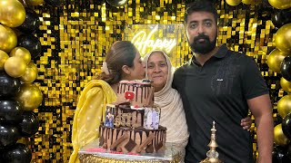 Ghazal Jawad ki taraf sy 1st Birthday Surprise 🎂 Mama jawad sy raazi ho gae ♥️ [upl. by Salter]