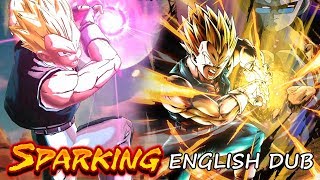 SP Super Saiyan Vegeta GT English Dub Showcase  Dragon Ball Legends [upl. by Alaekim]