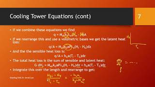 Cooling Tower Design Calculation Review [upl. by Croix]