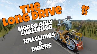 The Long Drive  Moped Only Challenge ep 13  Hillclimbs amp Diners [upl. by Jeb272]