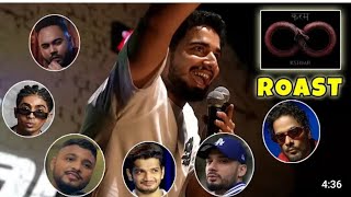 Samay Raina Roasts Rappers In front of their Fans 💀Samay raina roasts Zomatozomatoroast [upl. by Anitnauq]