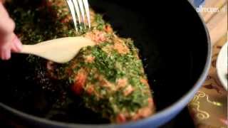 Zalm met kruiden uit de oven  Allrecipesnl [upl. by Nightingale]