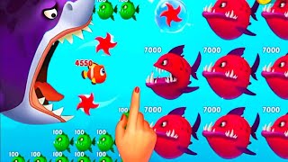 Fishdom Ads Mini Games 12New Update All Levels  Eat Fish TrailerMini game Fishdom ads [upl. by Vasileior]