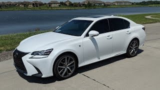 2016 Lexus GS 350 F Sport Review  Soon Extinct [upl. by Worden664]