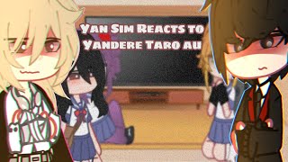 Yan Sim reacts to Yandere Taro  Yandere Simulator  Taro x Ayano [upl. by Haze]