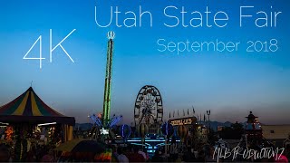 Utah state fair 2018 4K cinematic [upl. by Lauhsoj]