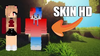 Cara Mudah Membuat Skin Minecraft PE Menjadi HD 128x128 [upl. by Cohbert]