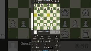 Chess Game 227 chess shorts shortvideo [upl. by Nodyarb]