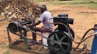 Field Marshal 8 HP Diesel Engine Startup Various Engine Starting [upl. by Alemahs]