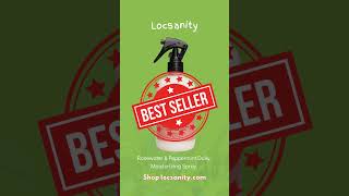 Rosewater amp Peppermint Daily Moisturizing Spray  Locsanity Products [upl. by Claudelle]