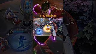 chou freestyle tiktok competition85 mobilelegends choubestfreestyle gameplay [upl. by Eilahs]