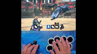 How to do Nina QCF  1 Hellbringer after Df2 in Tekken 8 with Mixbox  Keyboard leveless controller [upl. by Myk]