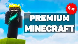 FREE PREMIUM MINECRAFT giveaway [upl. by Aliahs]