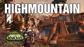 Dargrul and the Hammer WoW Highmountain Quest [upl. by Ahserb]