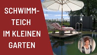 Schwimmteich im kleinen Garten Alles was du jetzt darüber wissen musst [upl. by Esiom]