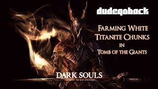 White Titanite Chunk Farming  Tips N Tricks  Dark Souls 1 [upl. by Durkin]