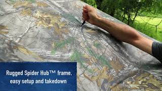 How to set up your ground blind [upl. by Tarr]