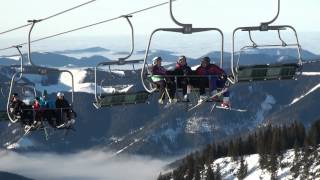 ☼ Skiing in Austria  HochkarGöstling Ski Area [upl. by Nigen]