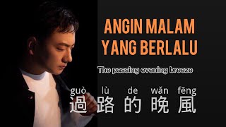 過路的晚風海來阿木  Guo Lu De Wan Feng  Hai Lai A Mu  Chinese Song  Pinyin  Mandarin Song [upl. by Orozco]